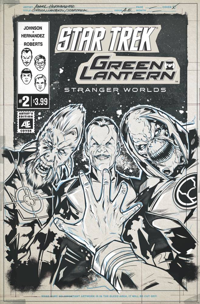 Star Trek Green Lantern Volume 2 #2 Artist Edition Variant