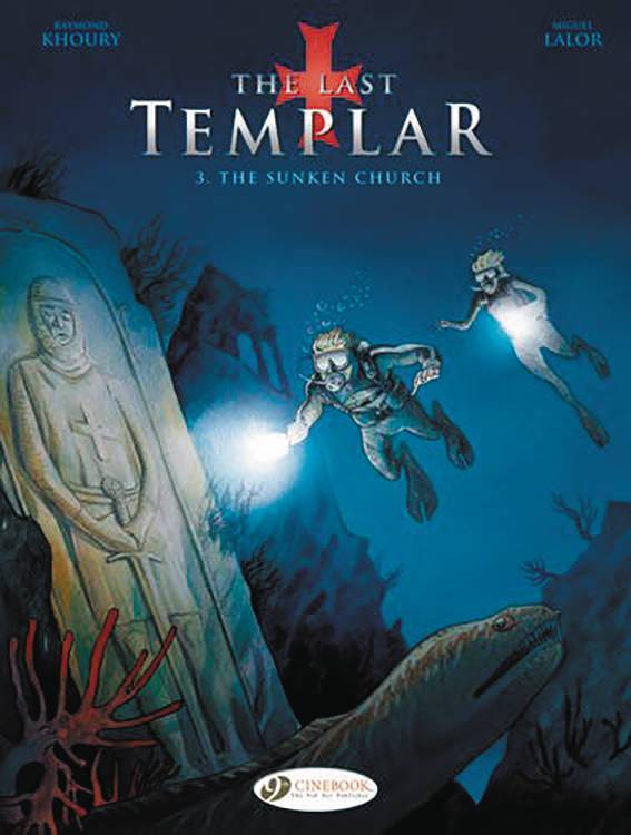 Last Templar Graphic Novel Volume 03 Sunken Church