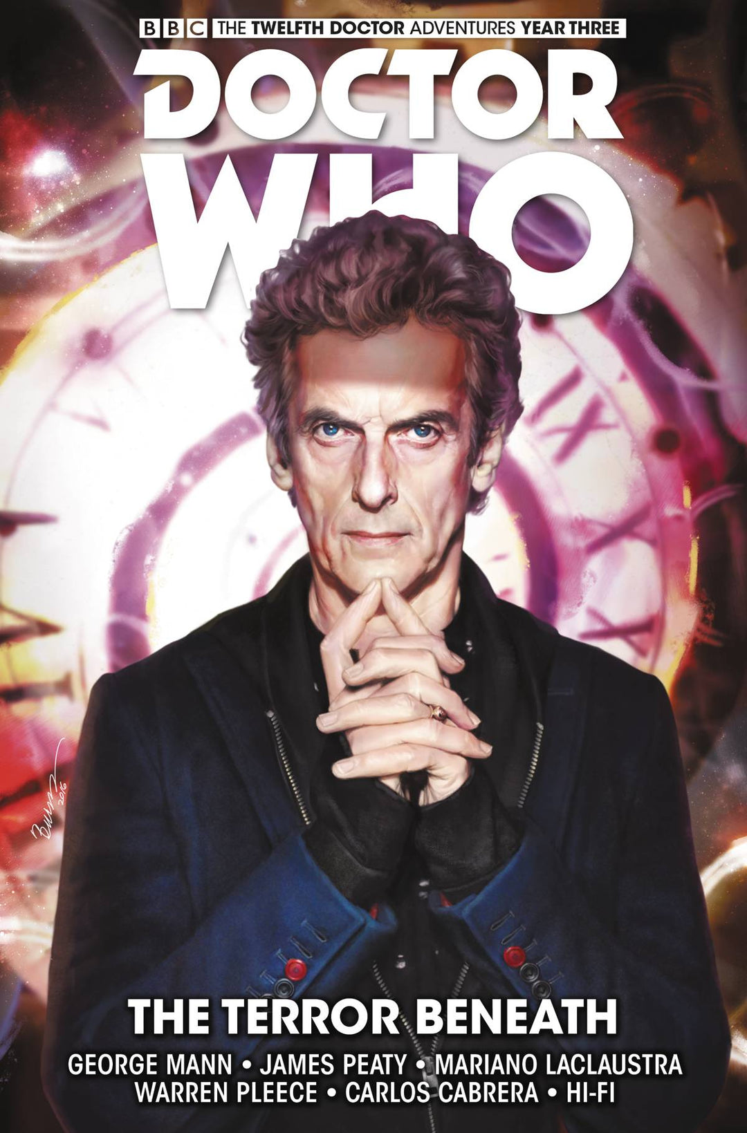 Doctor Who 12th Time Trials Hardcover Volume 01 Terror Beneath