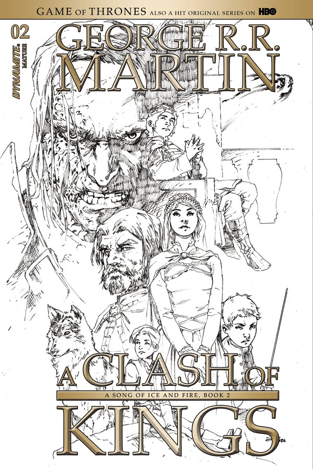 Game Of Thrones Clash Of Kings #2 Cover D 15 Copy Variant Edition