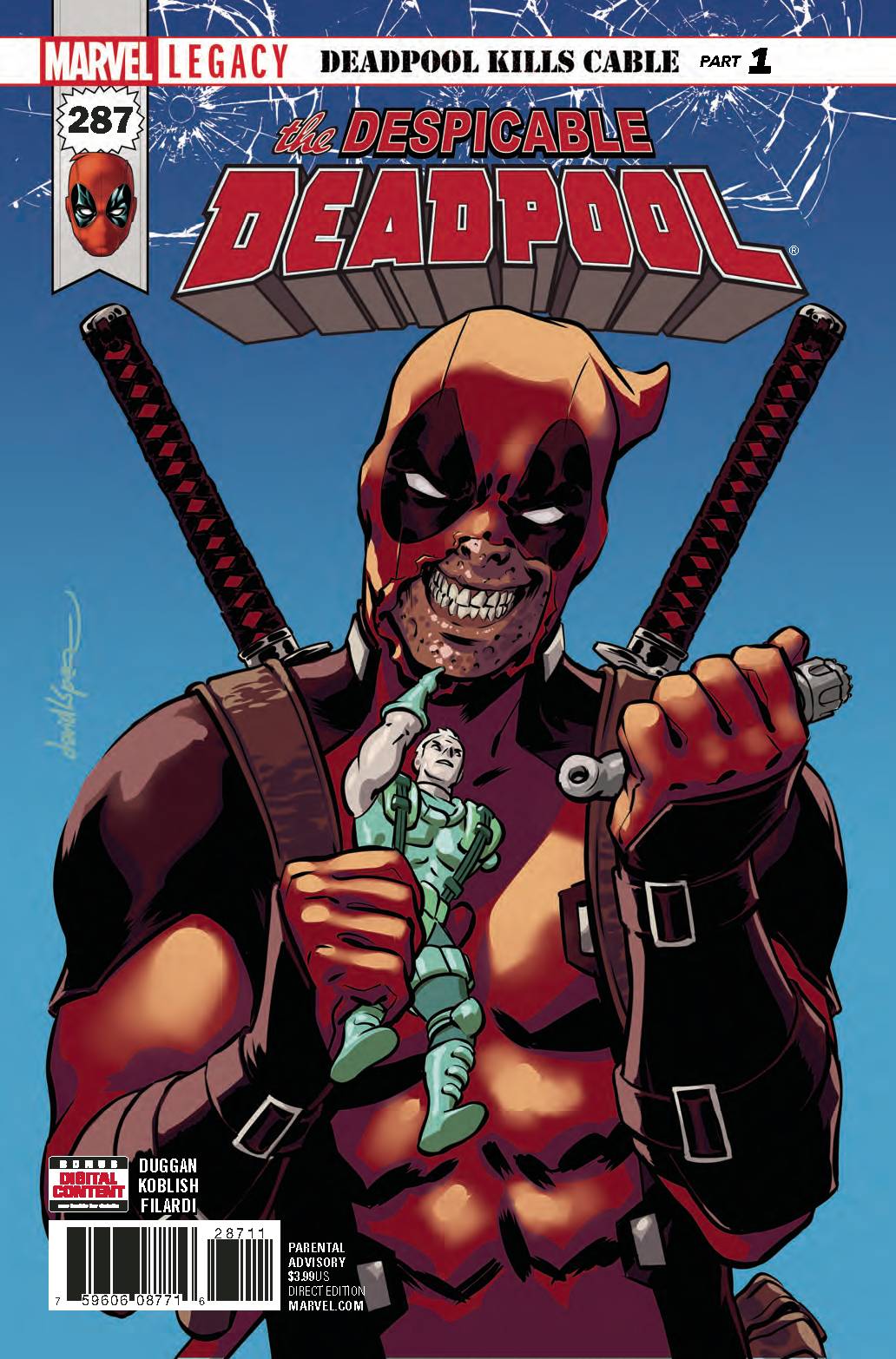 Despicable Deadpool #287 Leg