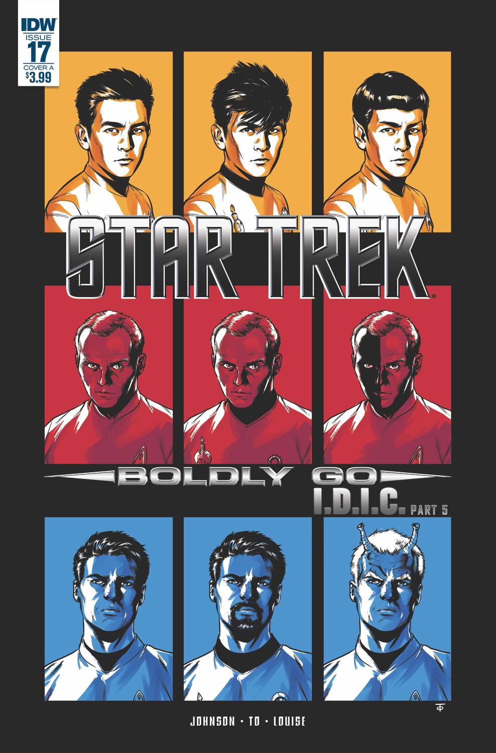 Star Trek Boldly Go #17 Cover A To