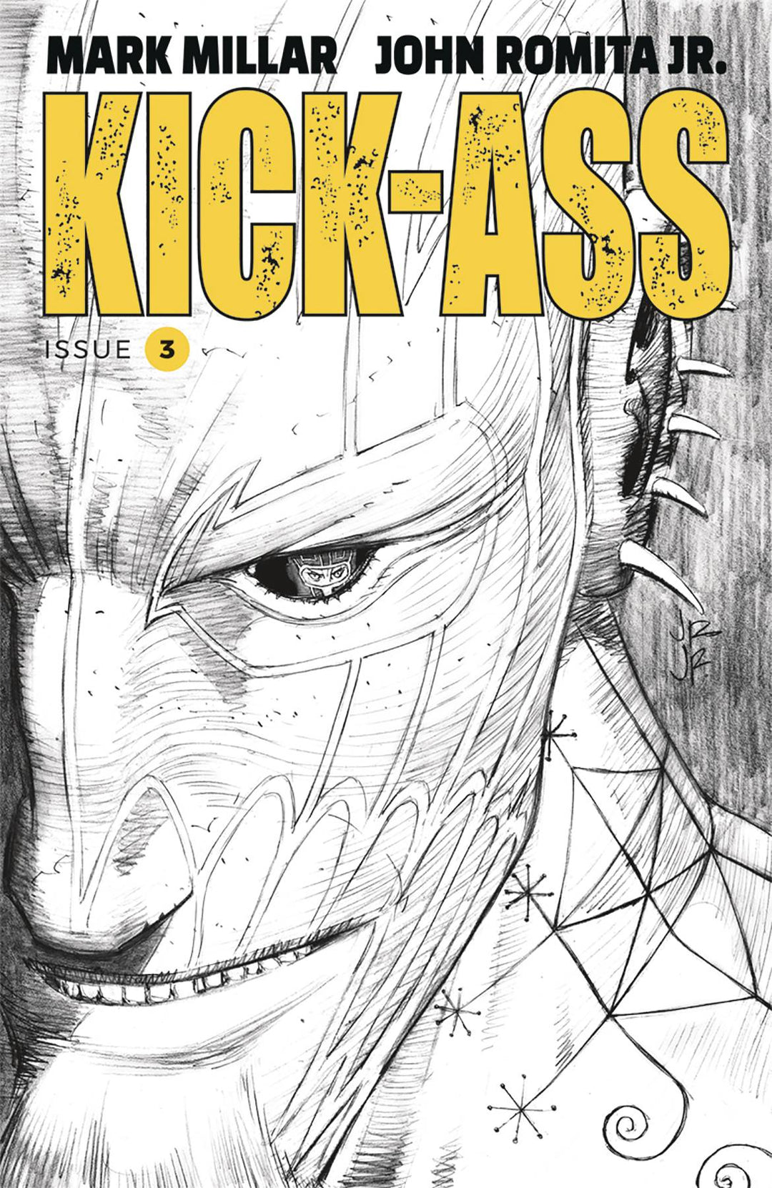 Kick-Ass #3 Cover B Black & White Romita Jr (Mature)