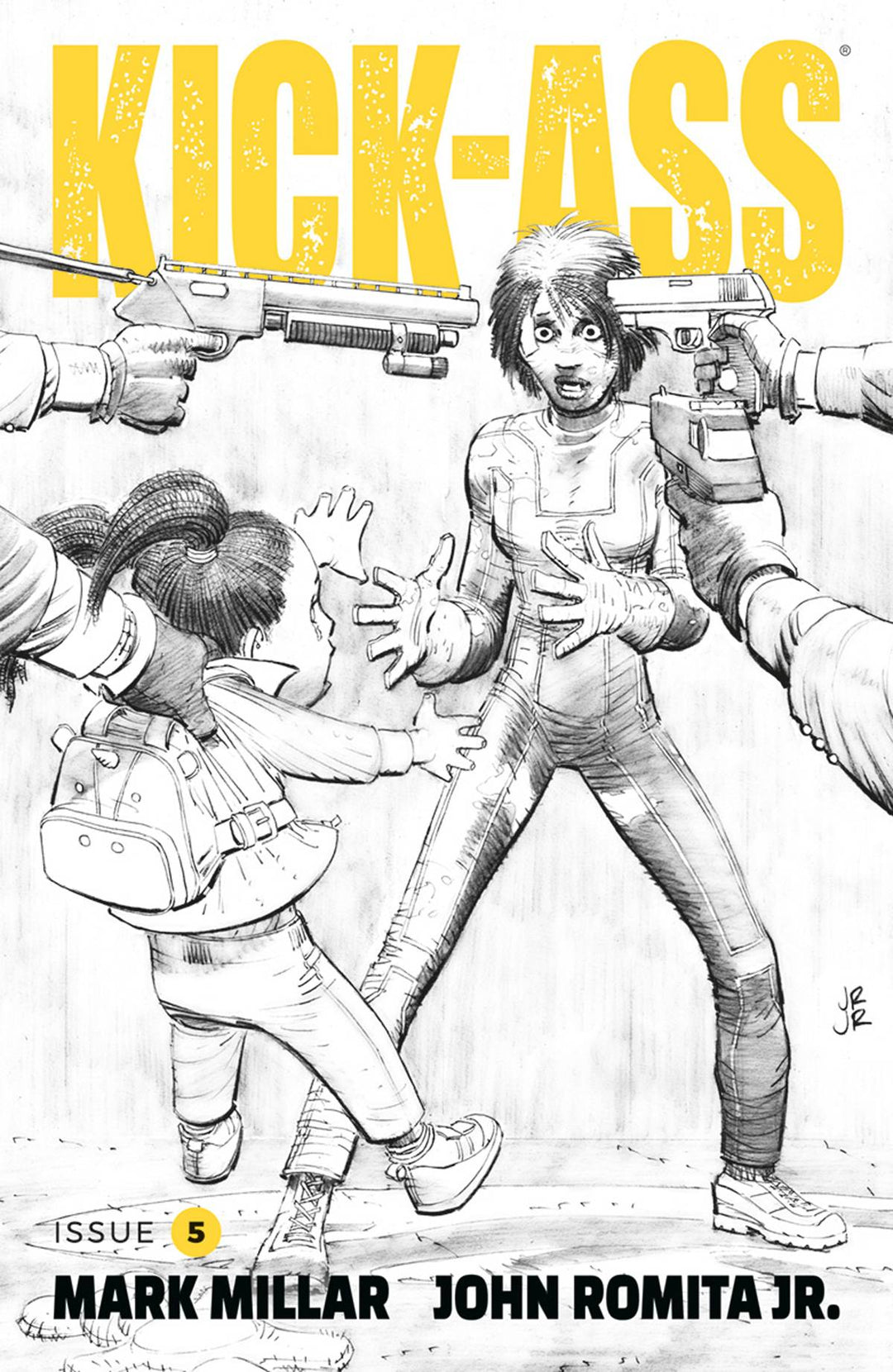 Kick-Ass #5 Cover B Black & White Romita Jr (Mature)