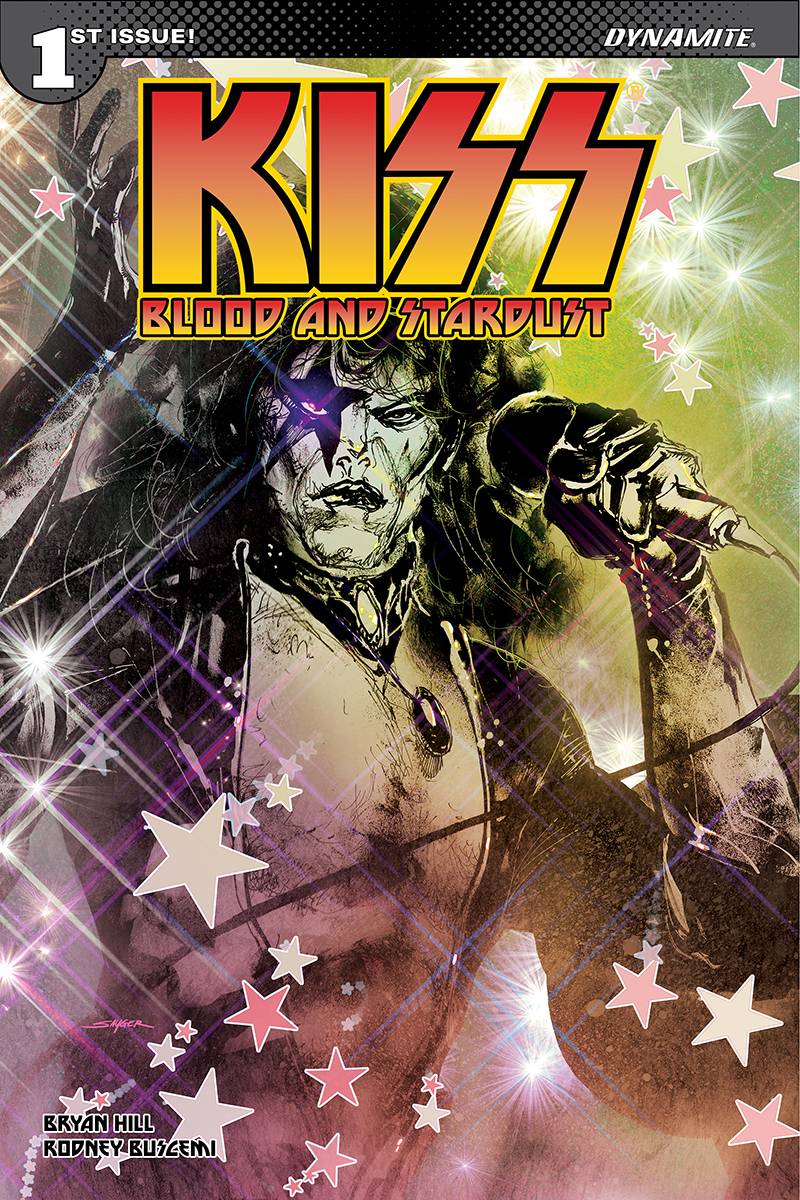 Kiss Blood Stardust #1 Cover B Sayger Starchild