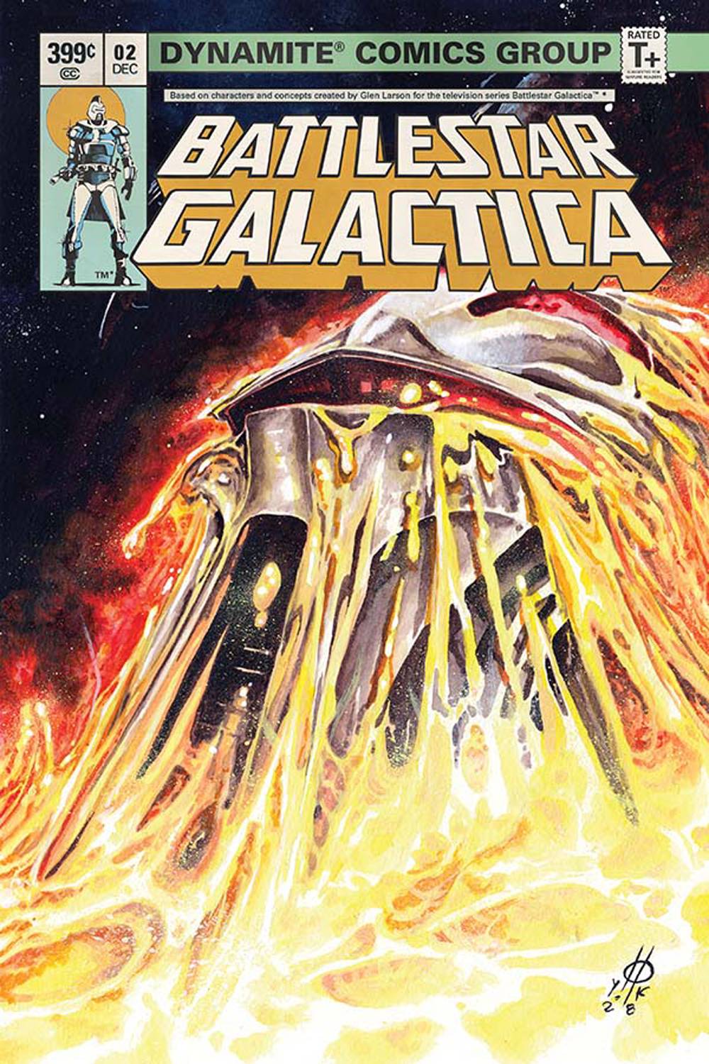 Battlestar Galactica Classic #2 Cover A Rudy <YS08>