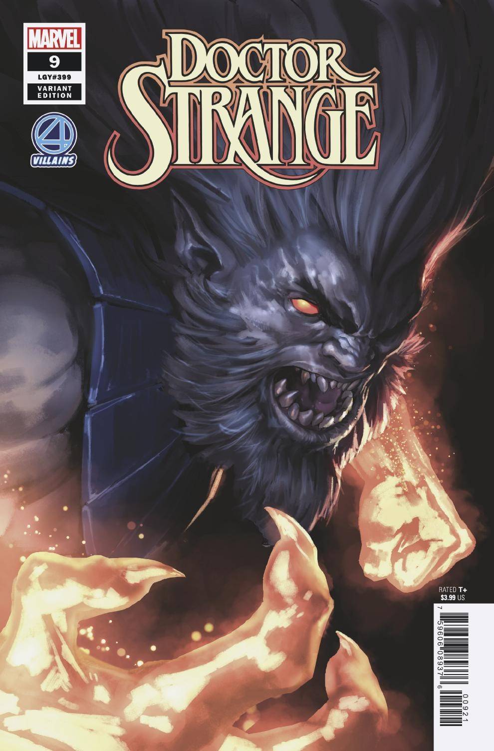 Doctor Strange (2018) #9 Djurdjevic Fantatsic Four Villains Variant