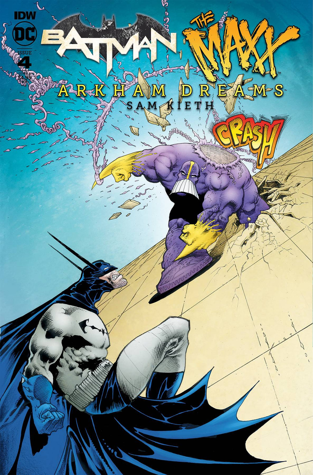 Batman The Maxx Arkham Dreams #4 (Of 5) Cover B Kieth