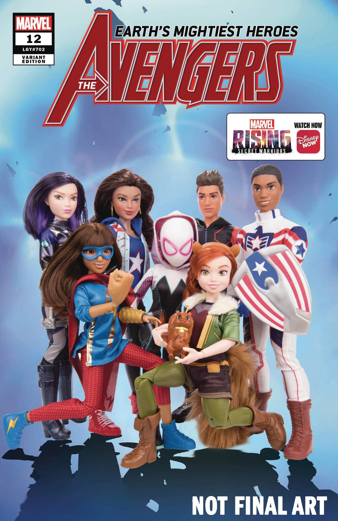 Avengers (2018) #12 Rising Action Doll Variant