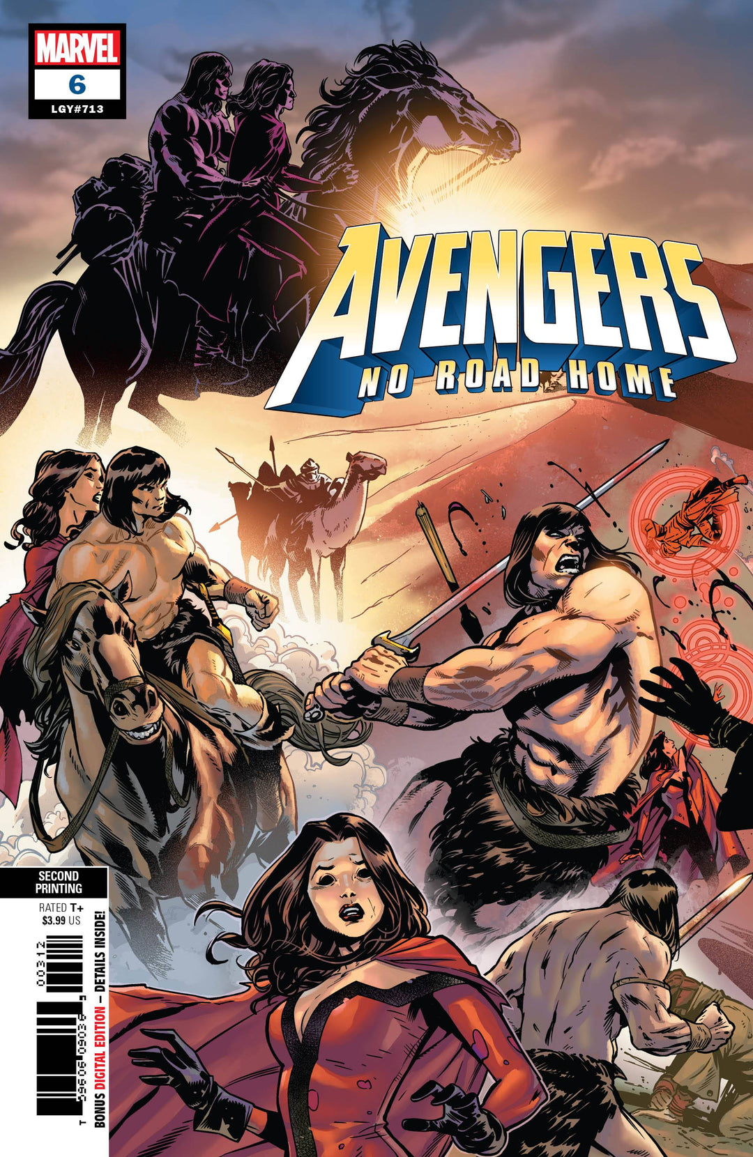 Avengers No Road Home #6 (Of 10) 2ND Printing