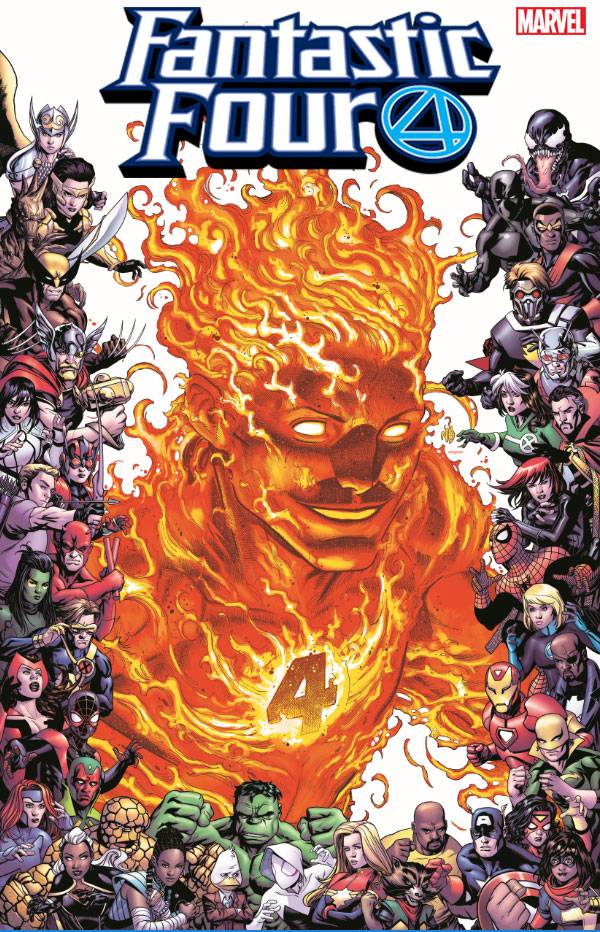 Fantastic Four (2018) #13 Bradshaw Marvel 80th Frame Variant <BIB08>