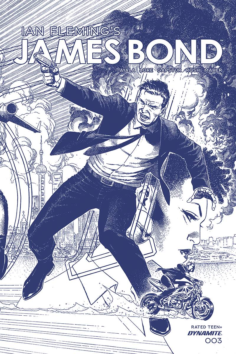 JAMES BOND #3 11 COPY CHEUNG TINT DRESSED FOC INCV