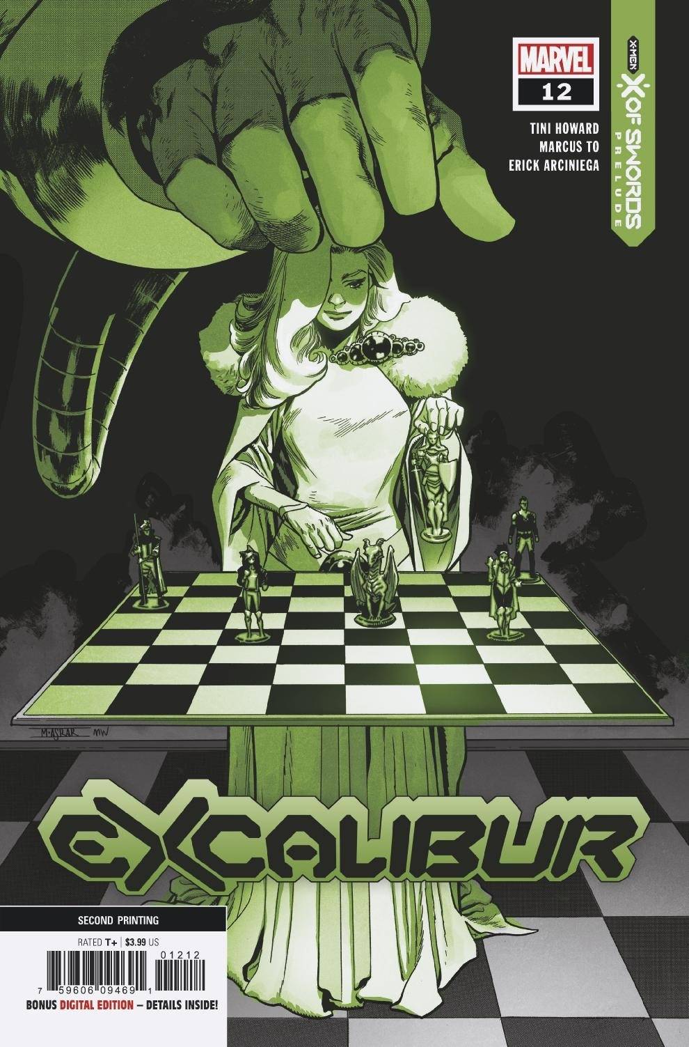 Excalibur #12 2nd Printing Asrar Variant