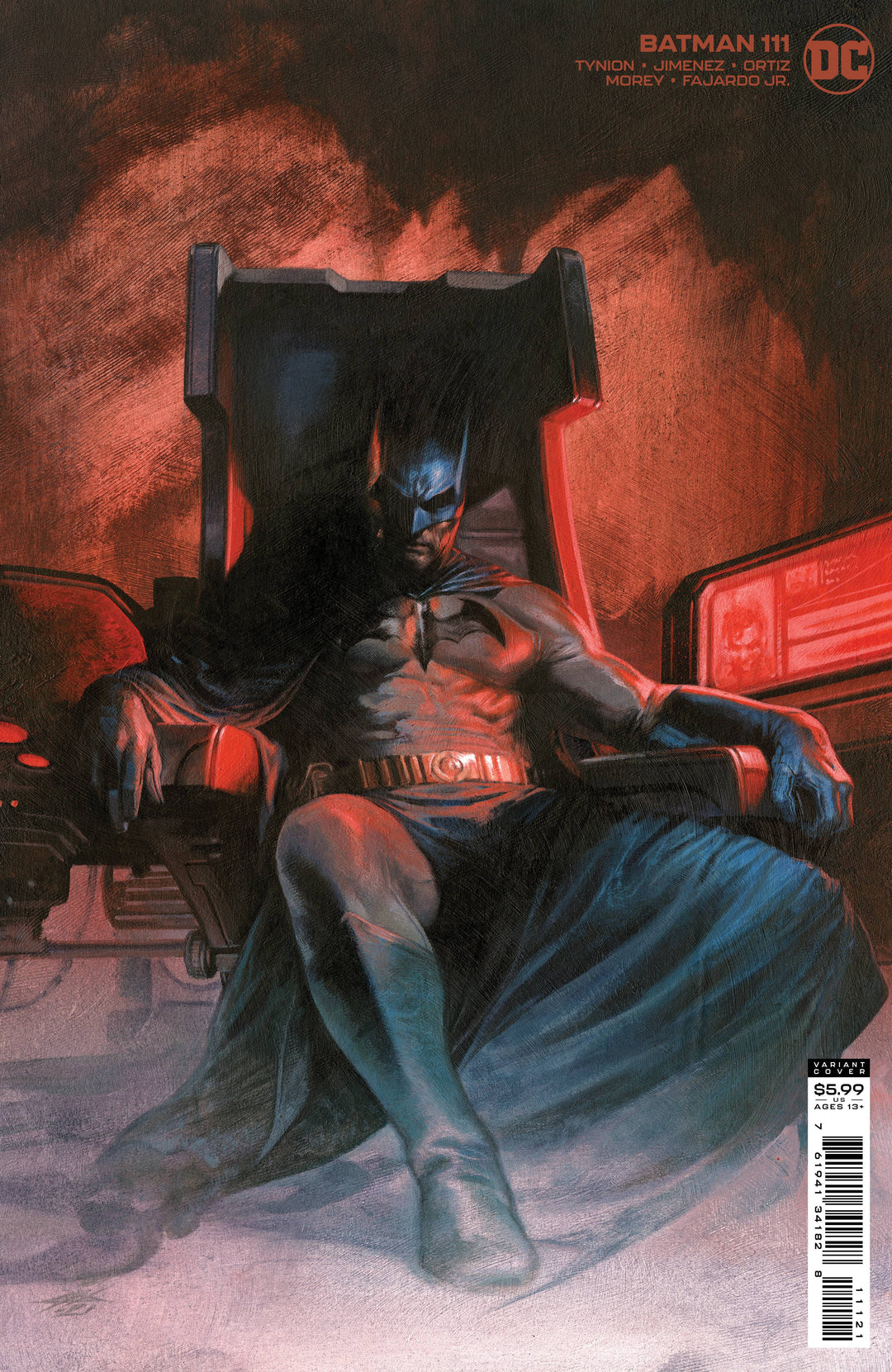 BATMAN (2016) #111 CVR B CARDSTOCK VAR