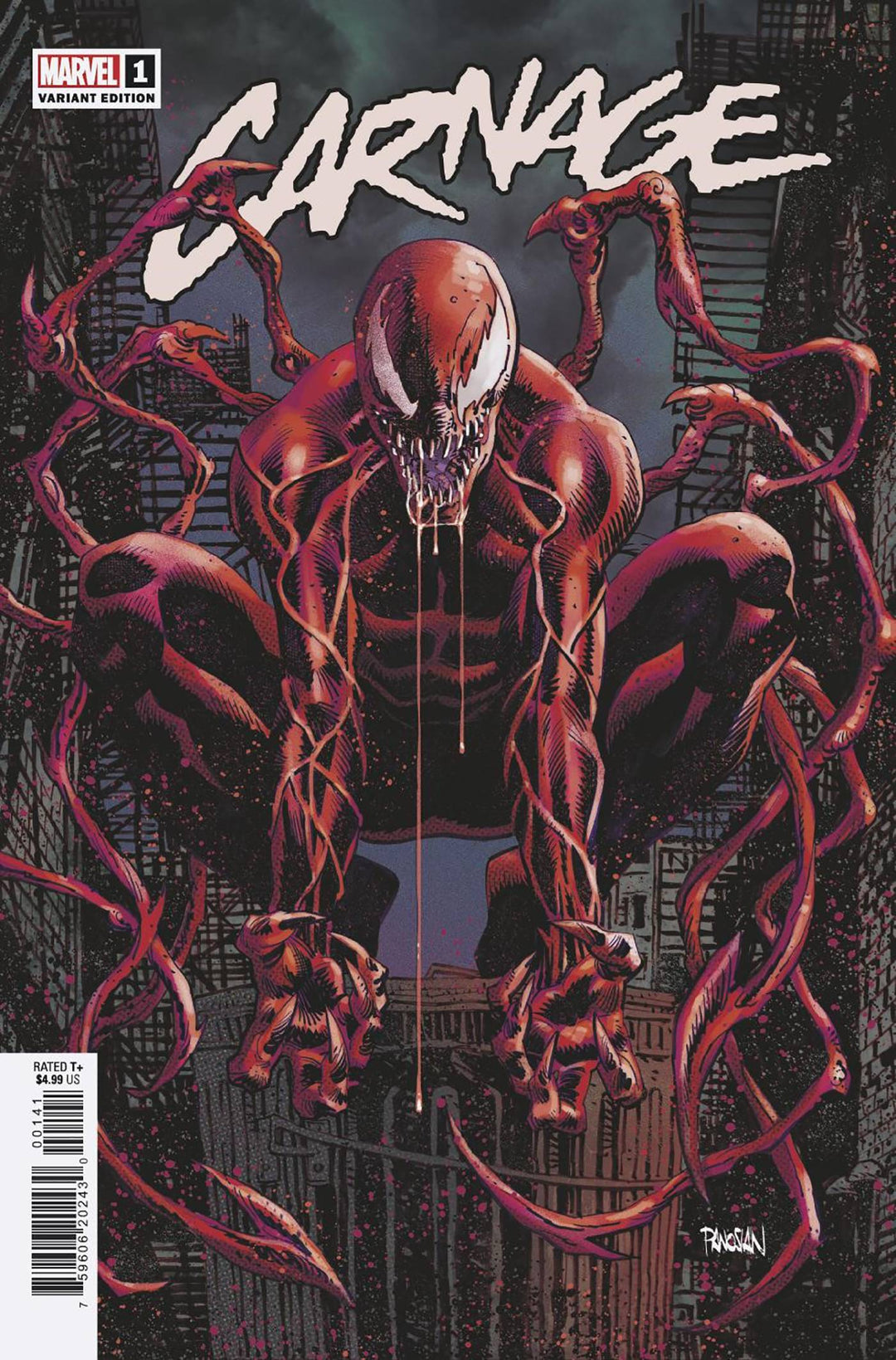 Carnage (2022) #1 Panosian Variant