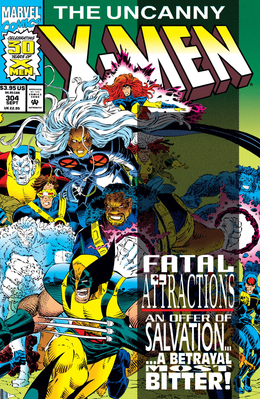 Uncanny X-Men (1963) #304 [Fatal Attractions]