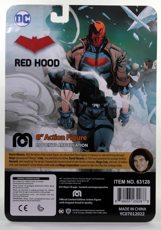 Mego DC Heroes Red Hood Previews Exclusive 8in Action Figure