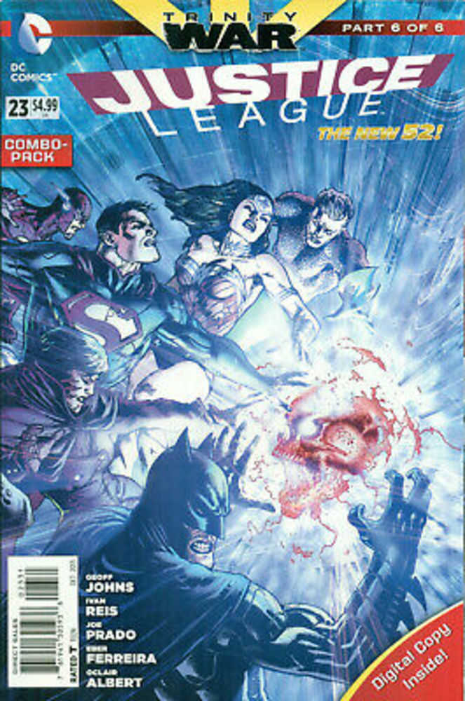 Justice League (2011) #23 Combo Pack (Trinity)