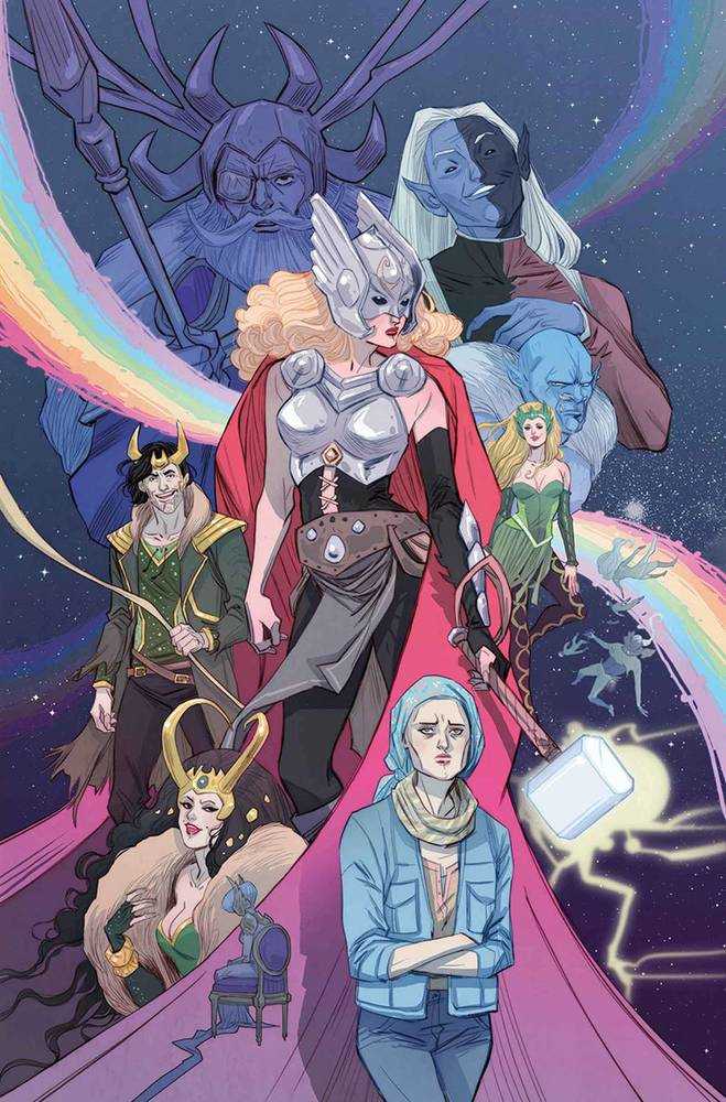 Mighty Thor (2015) #8 Sauvage Story Thus Far Variant <BIB24>