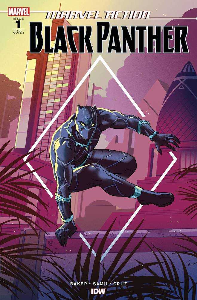 Marvel Action Black Panther #1 Variant (1:10) Edition Ganucheau