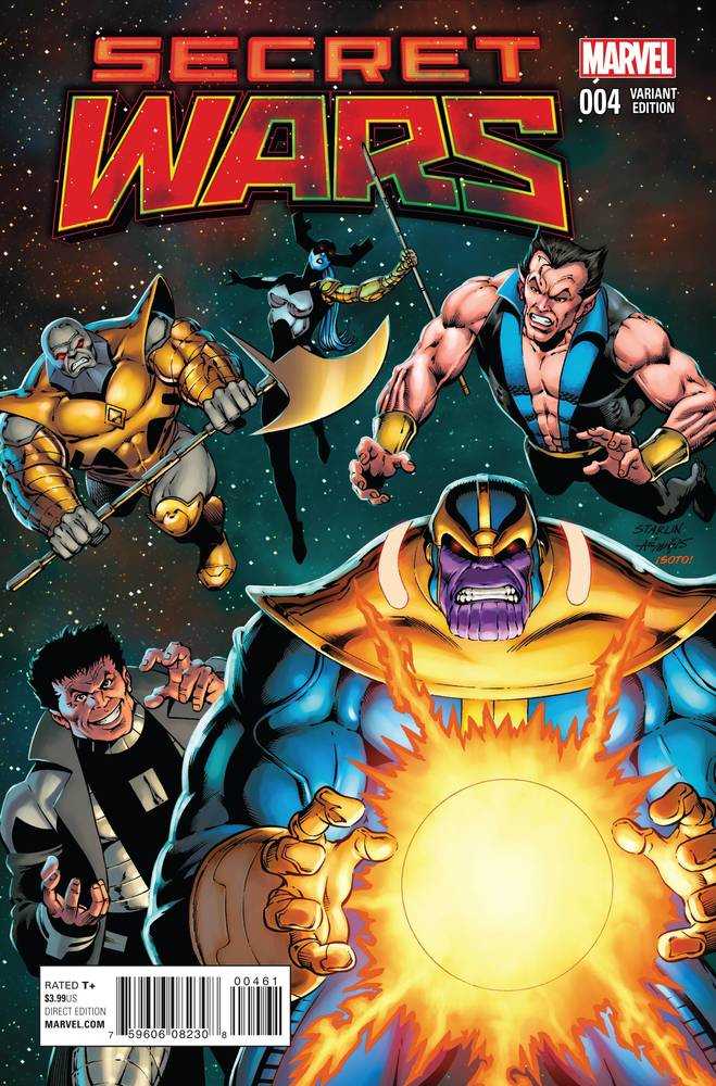 Secret Wars (2015) #4 (Of 8) Variant (1:25) Starlin Edition <BINS>