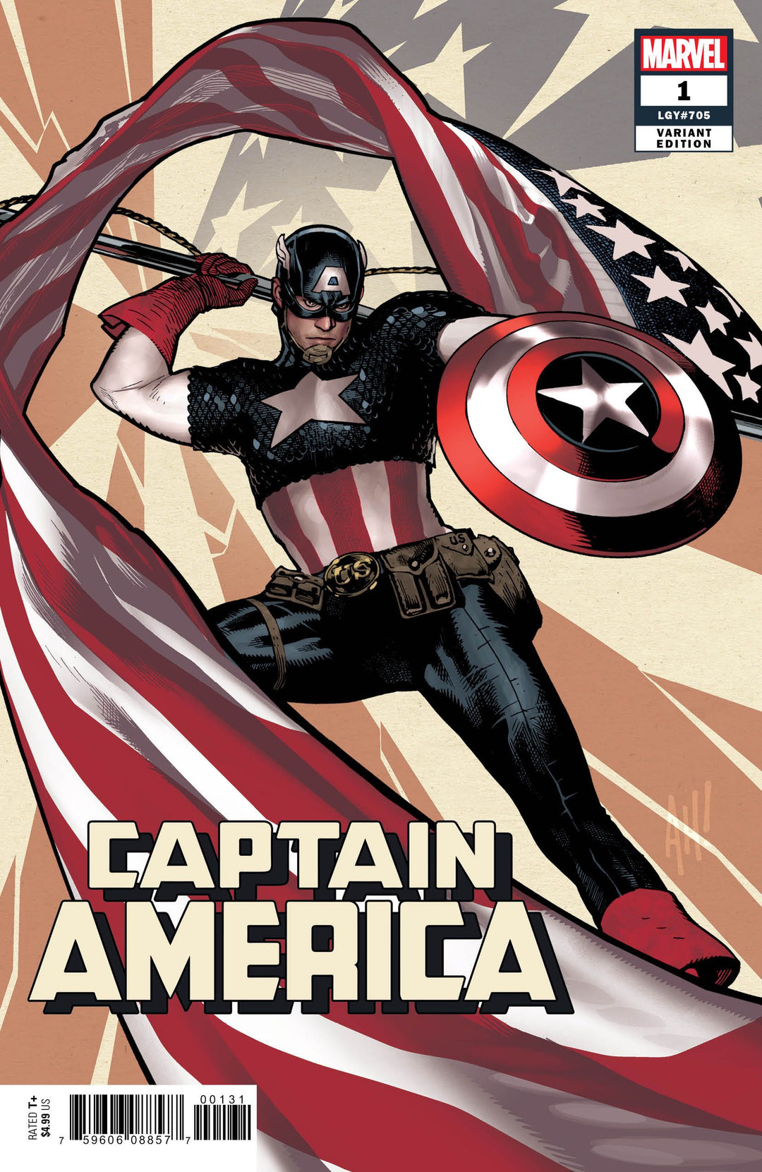 Captain America (2018) #1 Hughes Variant <BIB05>