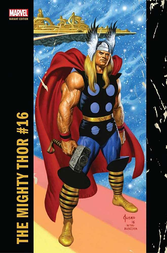 Mighty Thor (2015) #16 Jusko Corner Box Variant <BIB24>