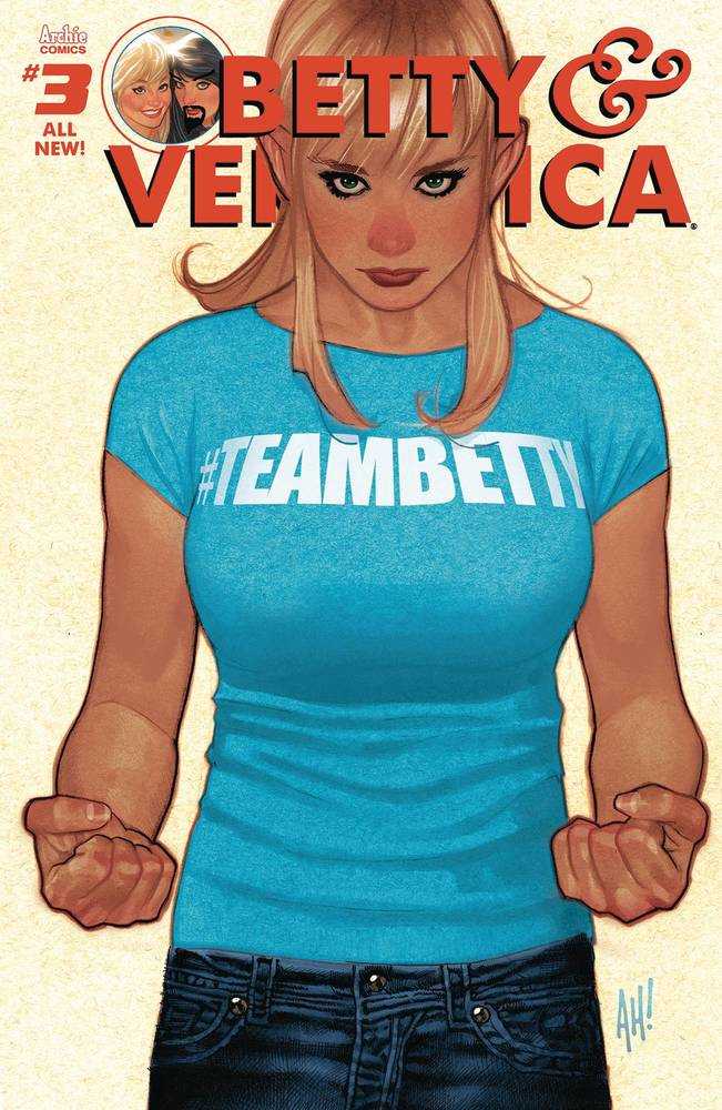 Betty & Veronica (2016) #3 Cover A Reg Adam Hughes Betty <BINS> <YS15>
