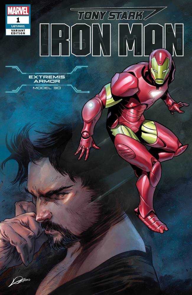 Tony Stark Iron Man #1 Adi Extremis Armor Variant <BIB12>