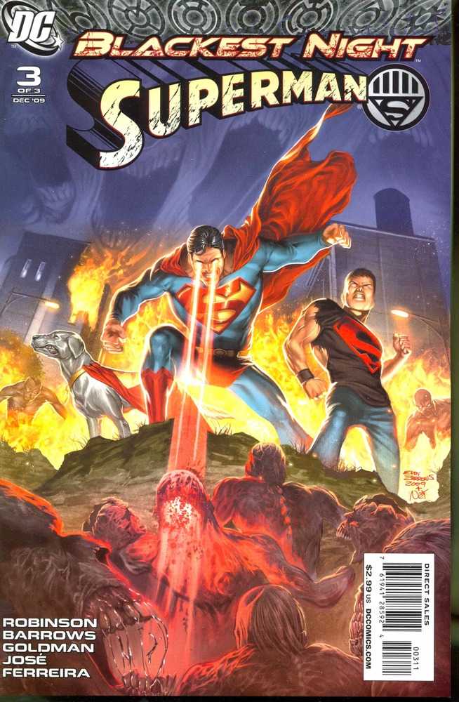 Blackest Night Superman #3 (Of 3) <BINS>