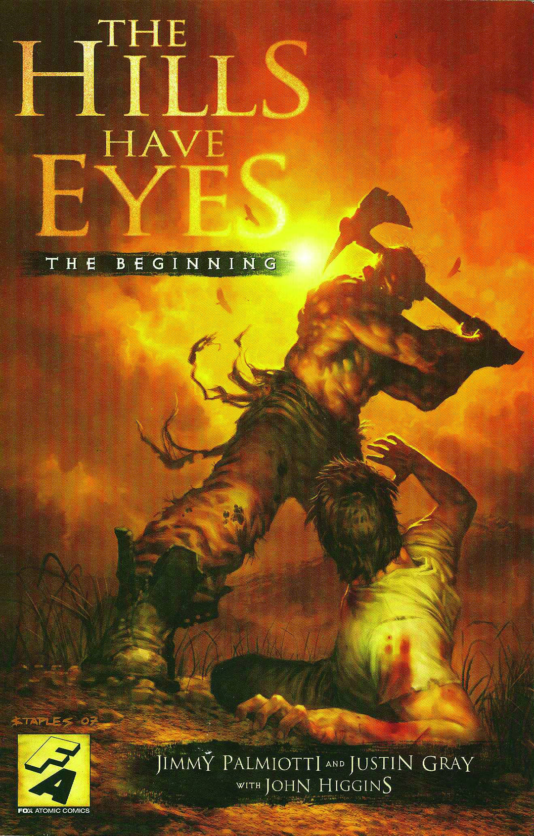 HILLS HAVE EYES THE BEGINNING Graphic Novel OXI-08