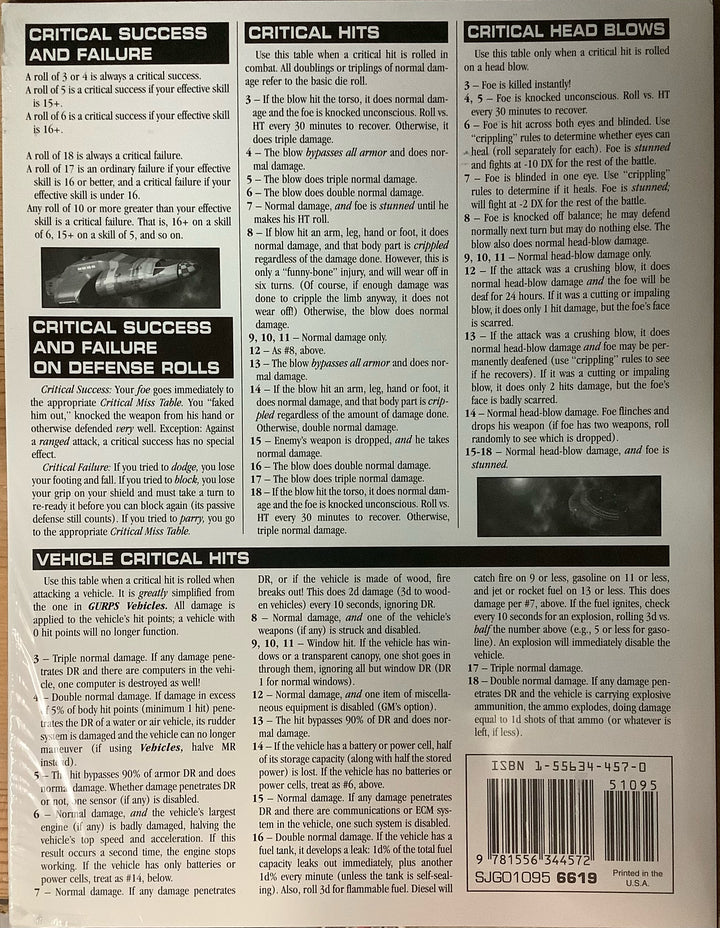 GURPS: Traveller Campaign GM's Screen (1998)