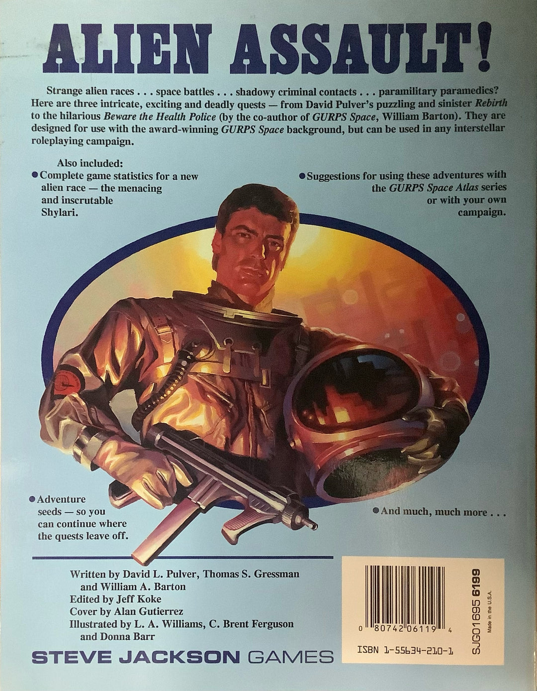 GURPS Space Adventures (1991)