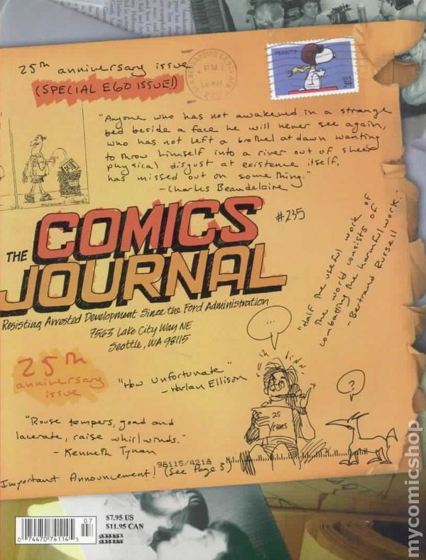 Comics Journal #235 OXD-11