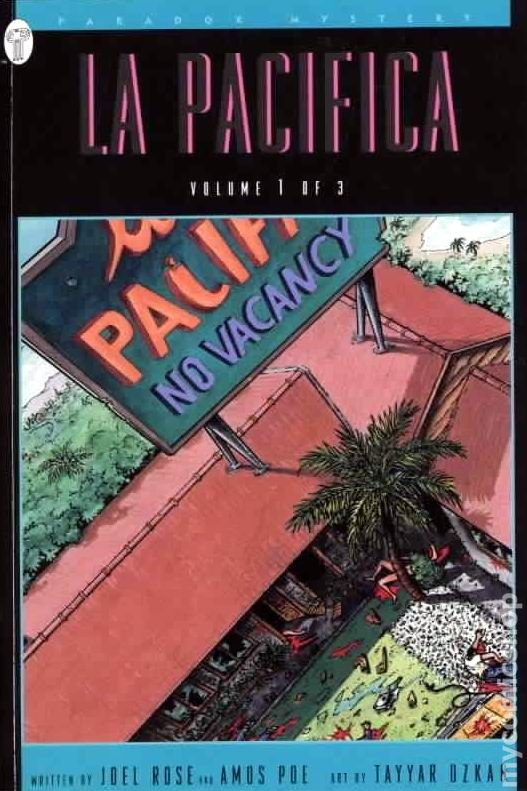 La Pacifica Crime Noir Graphic Novel Series #1-3 COMPLETE OXD-20