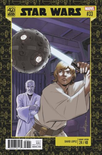 Star Wars (2015) #33 Lopez Star Wars 40th Anniv Variant <BINS>