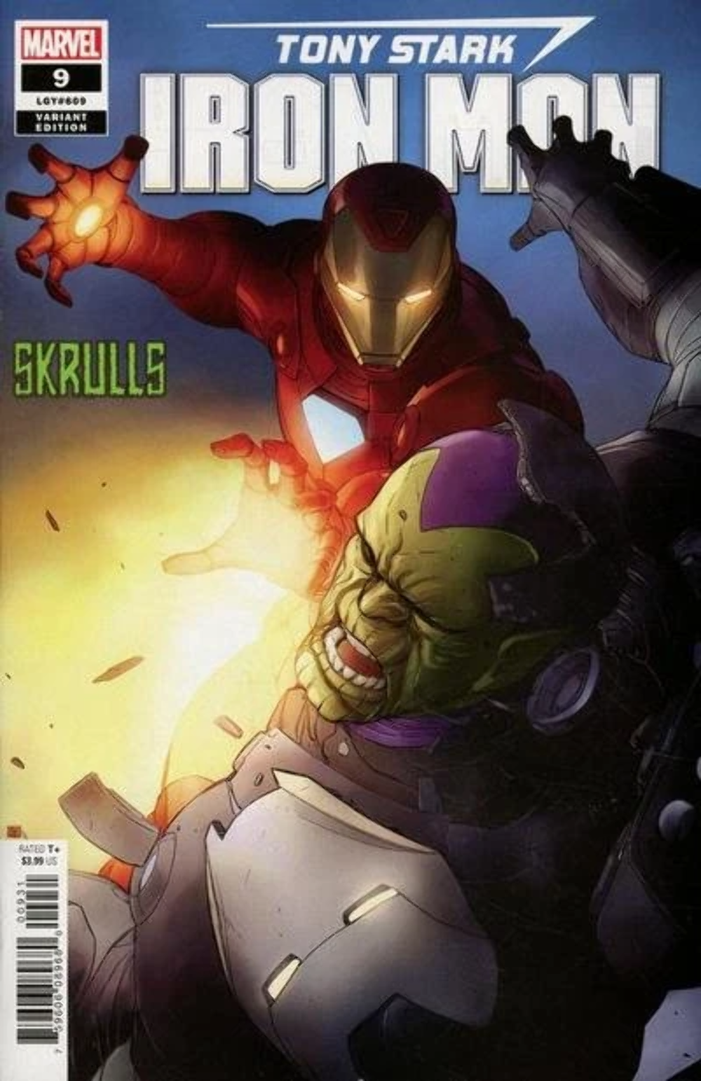 Tony Stark Iron Man #9 Pham Skrulls Variant <BIB12>