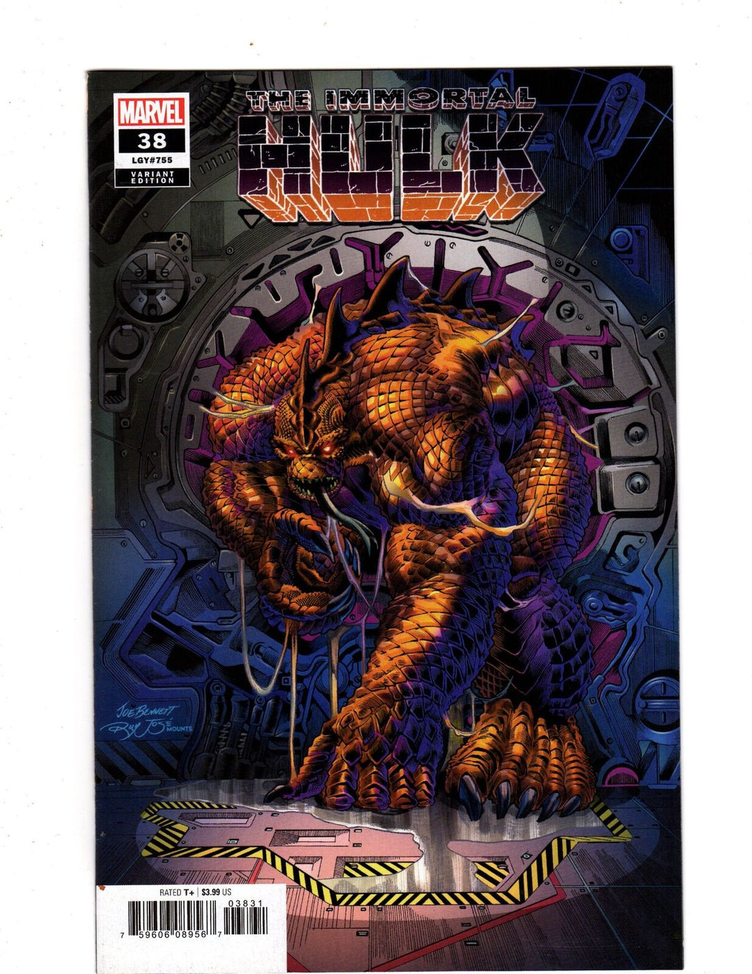 Immortal Hulk #38 Bennett Spoiler Variant <BINS>