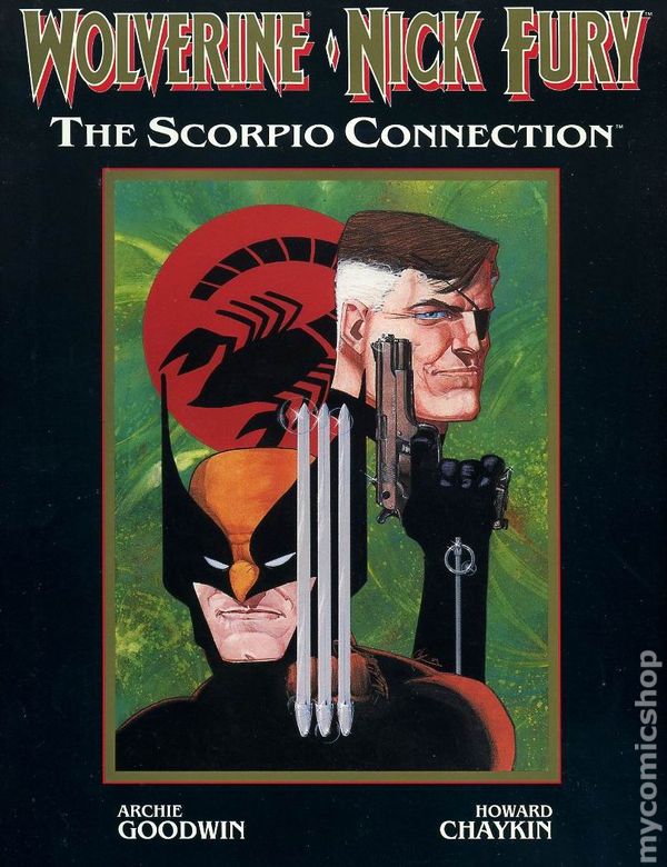 Wolverine Nick Fury The Scorpio Connection HC (1989 Marvel)