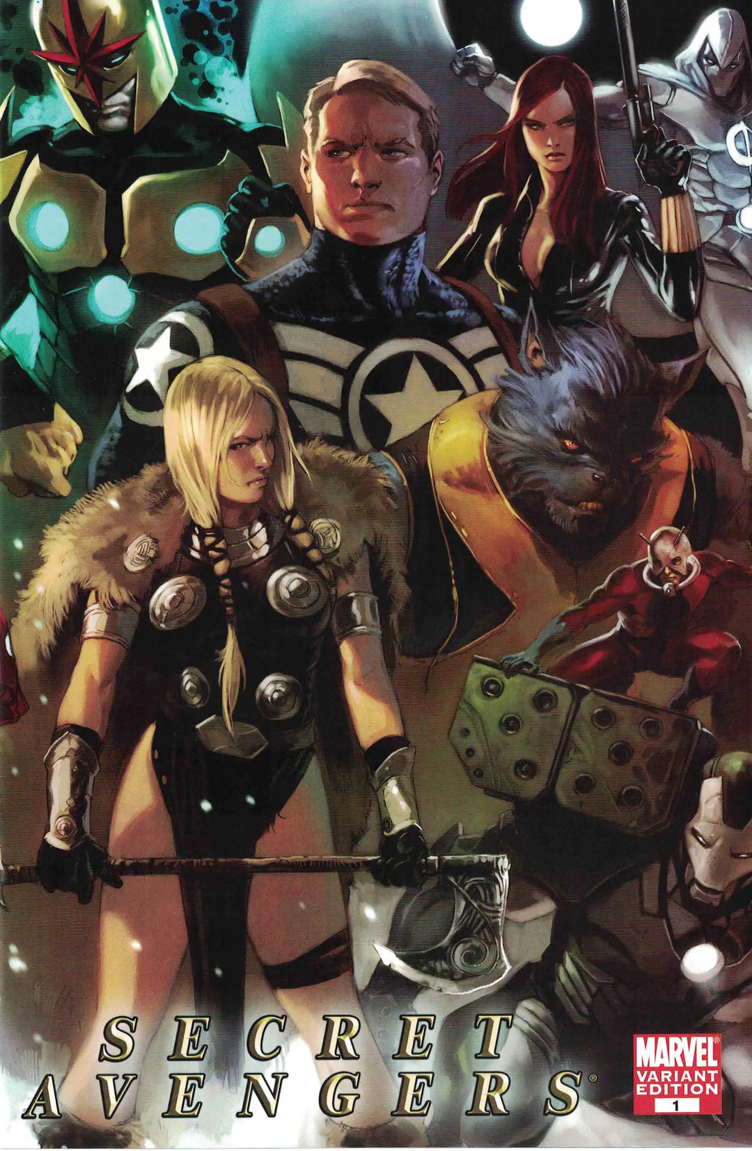 Secret Avengers (2010) #1 Djurdjevic Variant 1:25