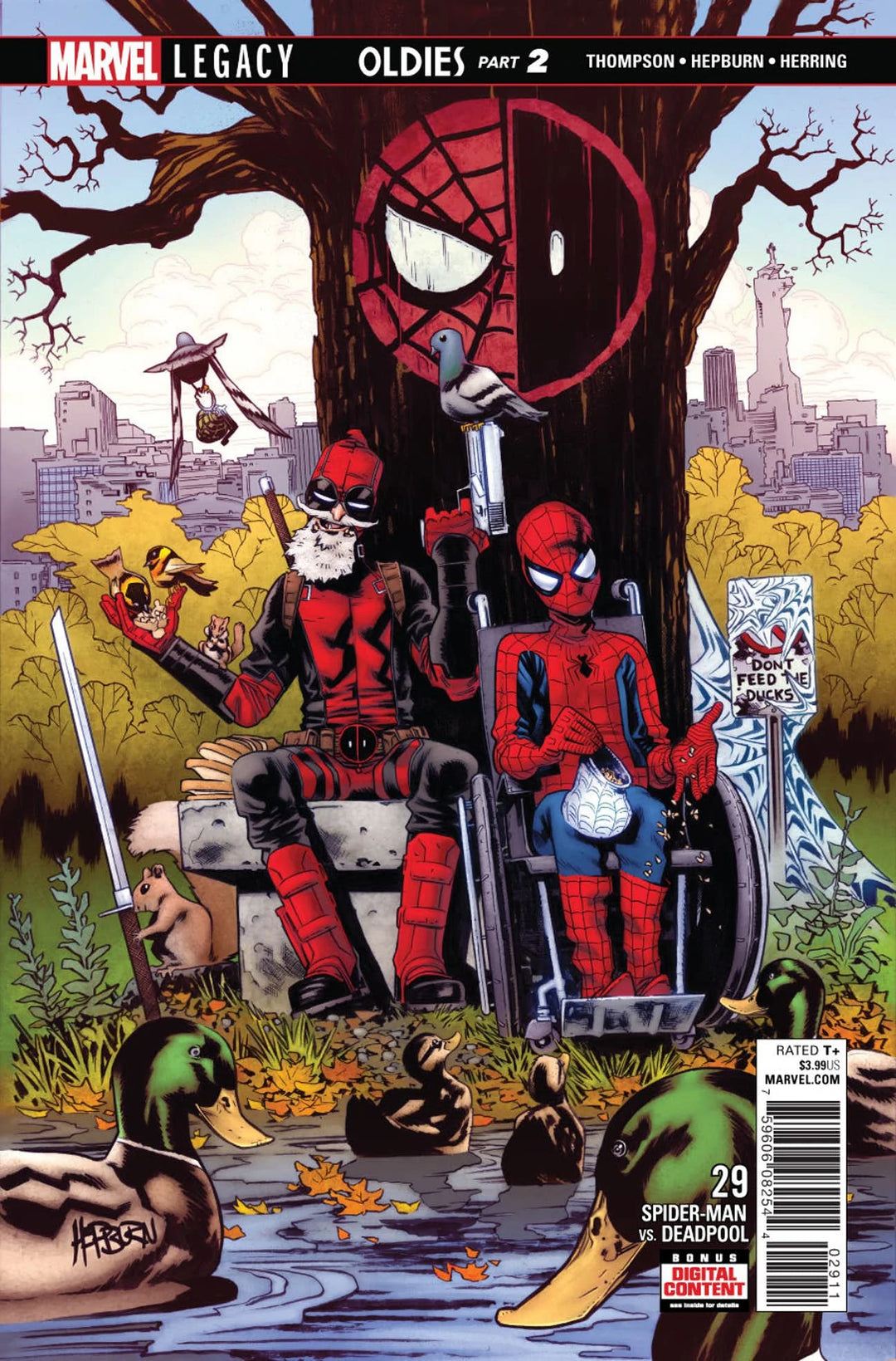 Spider-Man Deadpool #29 Leg <BIB07>