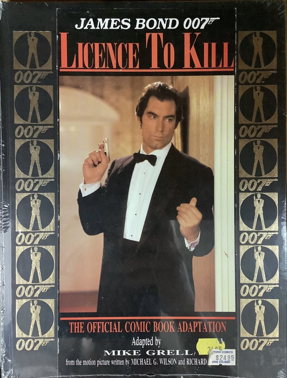 James Bond 007: License To Kill Hardcover SEALED Graphic Novel OXI-09