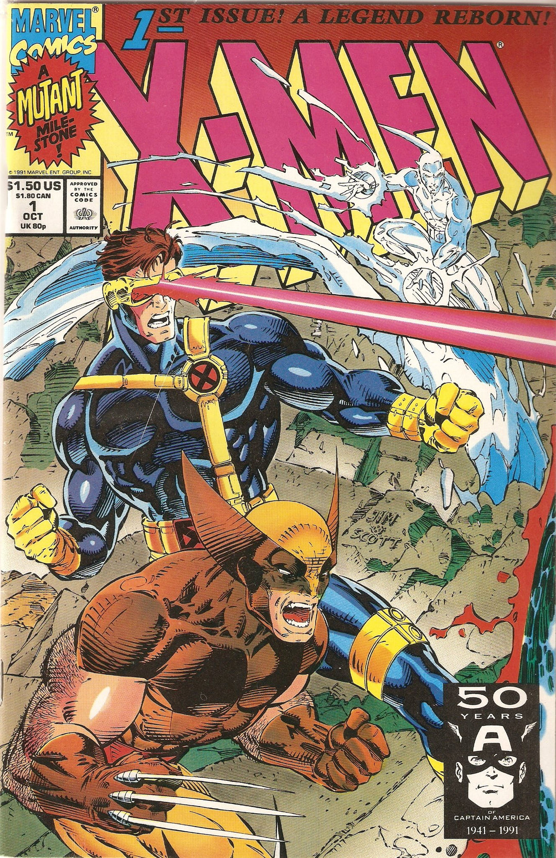 X-Men (1991) #1 Cyclops Cover [FN] <C-BINS>